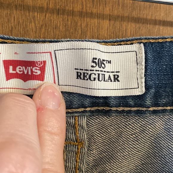 LEVIS 505 Vintage Regular size 30x30 or a boys size 20. 100% cotton w no stretch - Picture 6 of 8